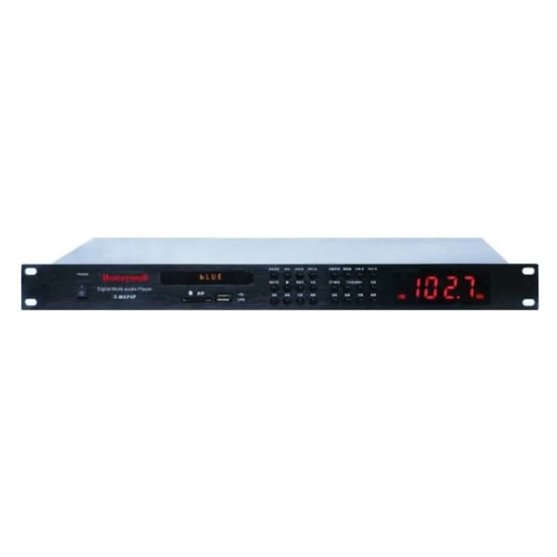 Honeywell X-MAP4P-B Dijital Multi Audio Player – MP3/USB/BT/FM/AM Ses Kaynağı Ünitesi - ACİL ANONS ÜRÜNLERİ - Honeywell Yangın
