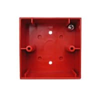 Honeywell Gent S4-34895 Sıva Üstü Back Box | MCP Yangın Butonu Montaj Kutusu (Kırmızı) - ADRESLİ YANGIN ALARM - Honeywell Yangın