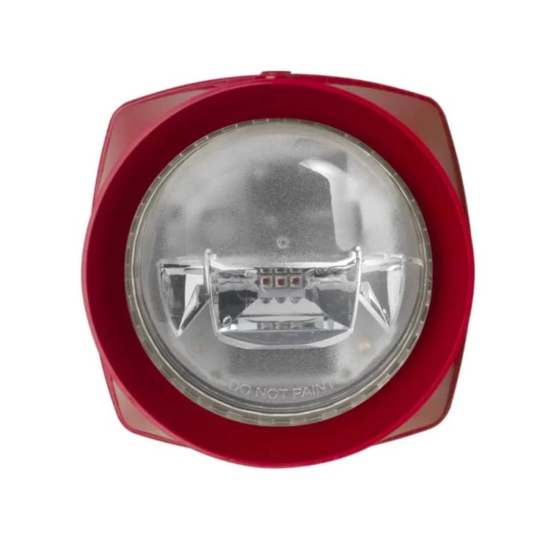 Honeywell Esser 807224RR IQ8Alarm Plus FSo – Adresli Siren + Flaşör (VAD), Kırmızı - ADRESLİ YANGIN ALARM - Honeywell Yangın